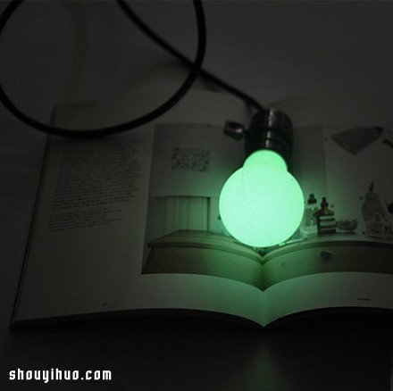 DIY不插電也能發(fā)光的夜光燈泡手工制作教程 -  rpnrmr.com