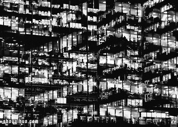 Lewis Bush作品：噩夢般的紛亂倫敦景像 -  rpnrmr.com