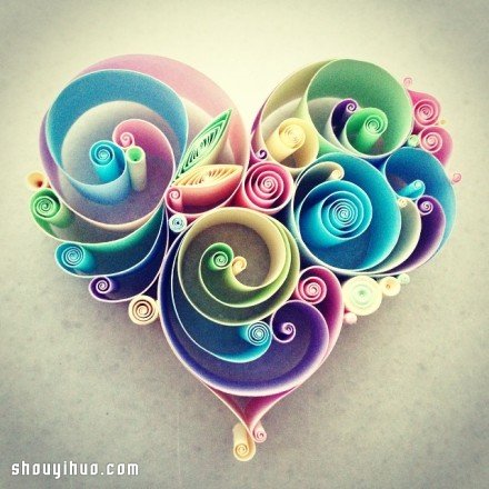 一組唯美衍紙藝術(shù)作品 美得讓你無力抵抗！ -  rpnrmr.com