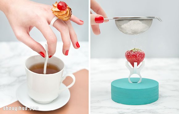 指頭上的酸甜滋味 DIY激光切割美食戒指 -  rpnrmr.com