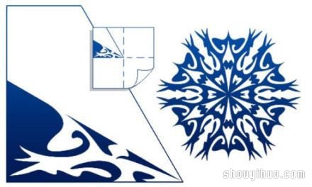 九個簡單易學(xué)的剪紙窗花圖案畫法教程 -  rpnrmr.com