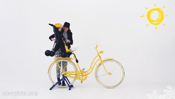 結(jié)合腳踏車后座與嬰兒推車的 P?hoj! -  rpnrmr.com