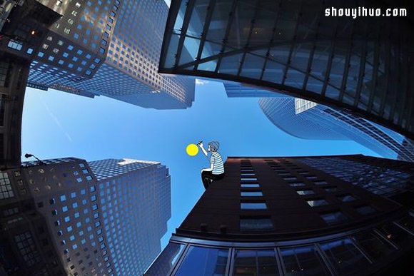 Thomas Lamadieu 充滿童趣的手繪天空 -  rpnrmr.com