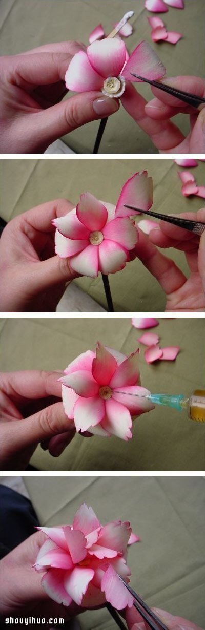 廢棄刨花木屑變廢為寶DIY漂亮花朵手工藝品 -  rpnrmr.com