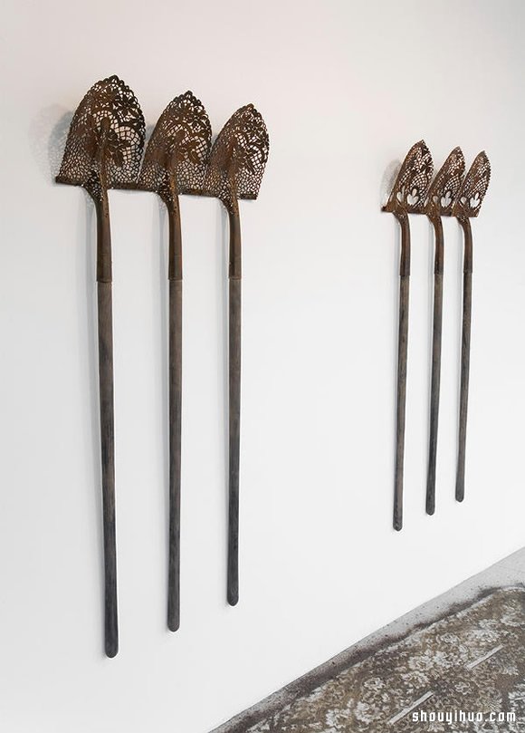 粗獷工業(yè)風(fēng)也能很古典美 銹蝕金屬雕花作品 -  rpnrmr.com