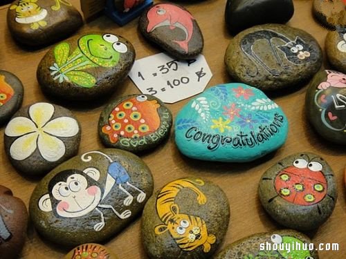 一組漂亮手工石繪DIY 讓你從此迷上石頭！ -  rpnrmr.com