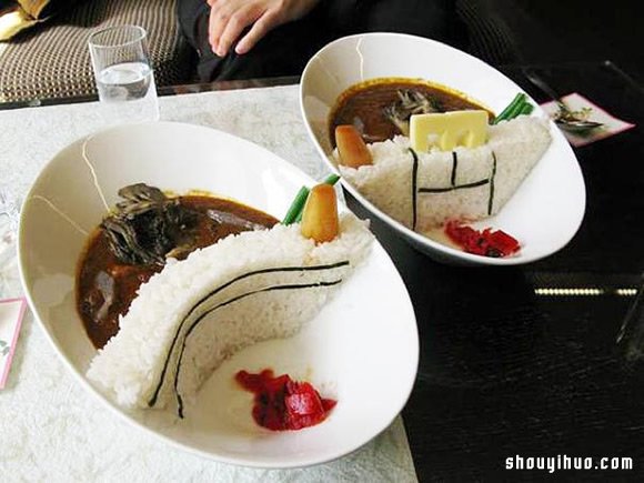 創(chuàng)意十足的“水壩咖哩飯” 想吃先洩洪！ -  rpnrmr.com