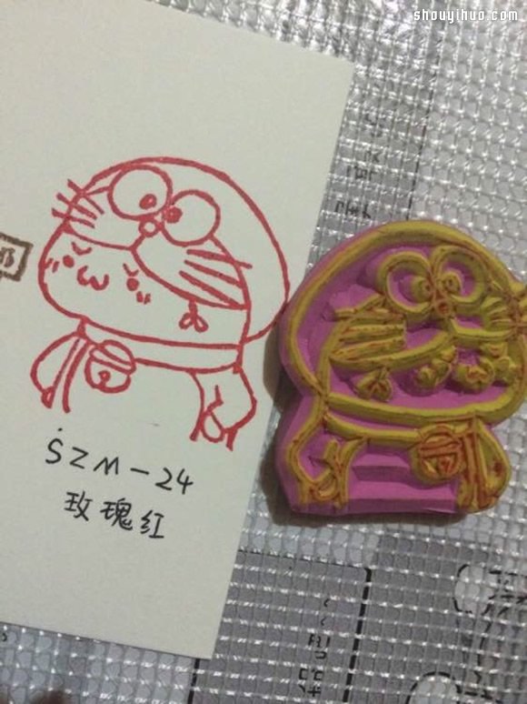 一組好玩的橡皮章作品 各種圖案都有啦~ -  rpnrmr.com