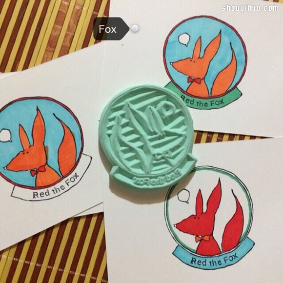 一組好玩的橡皮章作品 各種圖案都有啦~ -  rpnrmr.com