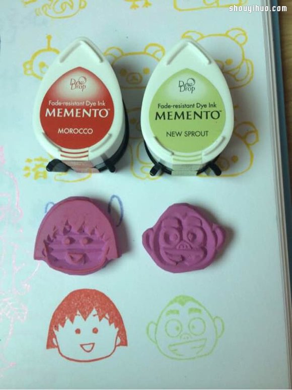 一組好玩的橡皮章作品 各種圖案都有啦~ -  rpnrmr.com