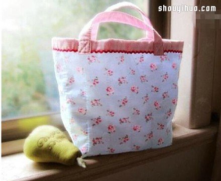 田園風(fēng)不織布手提袋手工制作圖解教程 -  rpnrmr.com