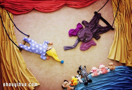 用衣服等DIY魔幻場景 給兒子拍出趣味照片 -  rpnrmr.com