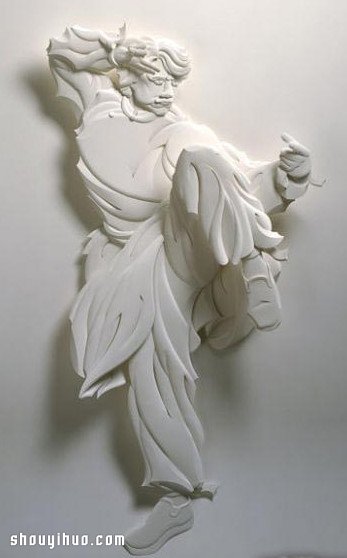 JeffNishinaka 精彩絕倫的紙雕作品欣賞 -  rpnrmr.com