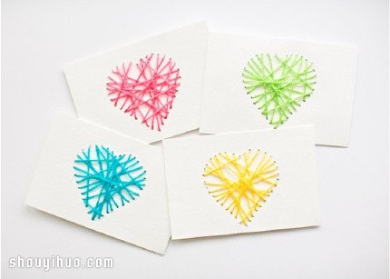 創(chuàng)意愛心卡片小制作的方法圖解教程 -  rpnrmr.com