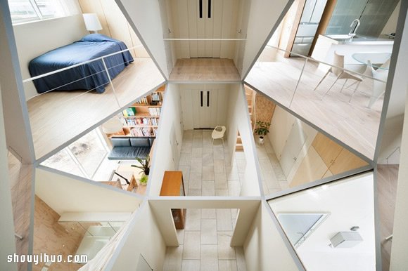 Kame House 顛覆你對(duì)樓層與隔間的想象 -  rpnrmr.com