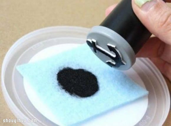簡單的毛氈圖章手工制作方法圖解教程 -  rpnrmr.com