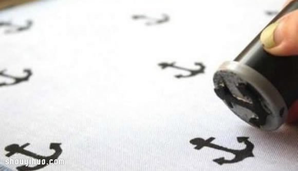 簡單的毛氈圖章手工制作方法圖解教程 -  rpnrmr.com