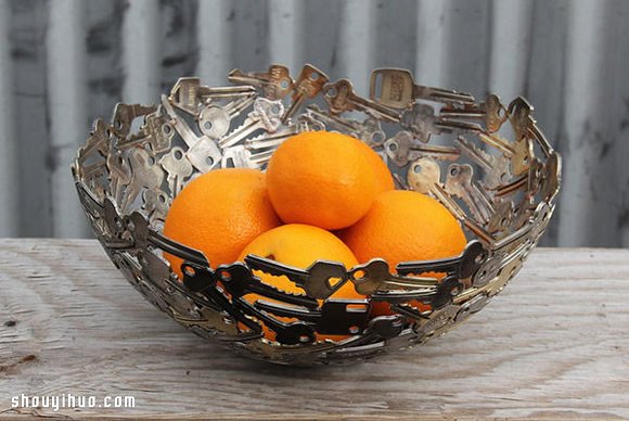 無師自通冶煉工藝 把舊鑰匙DIY成裝飾品 -  rpnrmr.com
