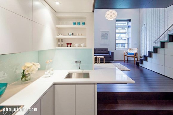 曼哈頓40平米 Loft 小戶型公寓裝修設(shè)計 -  rpnrmr.com