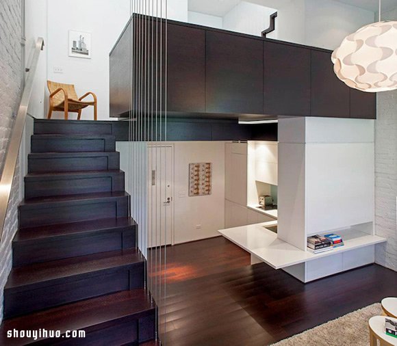 曼哈頓40平米 Loft 小戶型公寓裝修設(shè)計 -  rpnrmr.com