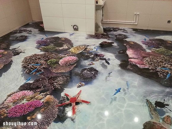 超酷炫3D立體地板 直接為你把美景搬到家中 -  rpnrmr.com