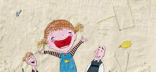 Lena Guberman 趣味十足的拼布畫作品 -  rpnrmr.com