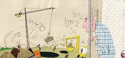 Lena Guberman 趣味十足的拼布畫作品 -  rpnrmr.com