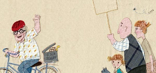Lena Guberman 趣味十足的拼布畫作品 -  rpnrmr.com