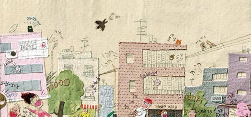 Lena Guberman 趣味十足的拼布畫作品 -  rpnrmr.com