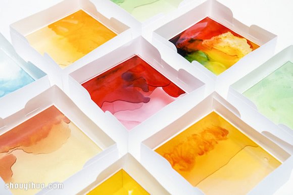用 Gummy Bears 熊仔糖果制作七彩燈箱 -  rpnrmr.com
