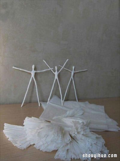 跳芭蕾舞者小人DIY手工制作圖解教程 -  rpnrmr.com