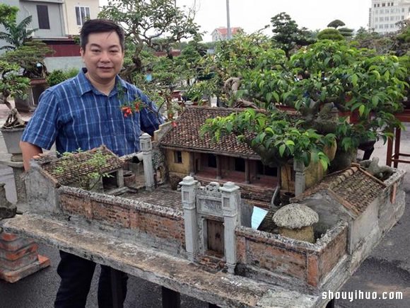 幾乎以為是真的 越南牛人打造仿舊建筑模型 -  rpnrmr.com