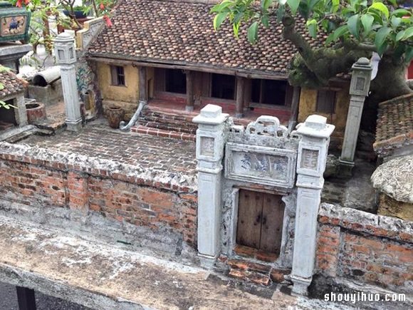 幾乎以為是真的 越南牛人打造仿舊建筑模型 -  rpnrmr.com