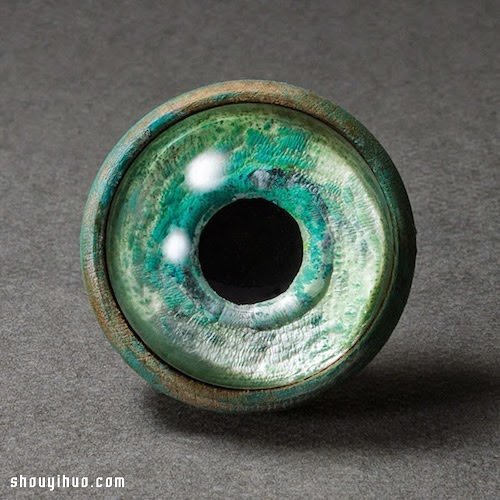 超寫(xiě)實(shí)繪畫(huà)：充滿迷幻魅力的立體大眼睛 -  rpnrmr.com