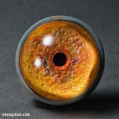 超寫(xiě)實(shí)繪畫(huà)：充滿迷幻魅力的立體大眼睛 -  rpnrmr.com