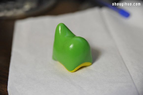 粘土制作可愛(ài)的單頭布老虎兒童玩具圖解教程 -  rpnrmr.com