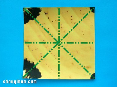 如何折紙香蕉 折紙香蕉的折法步驟圖解教程 -  rpnrmr.com