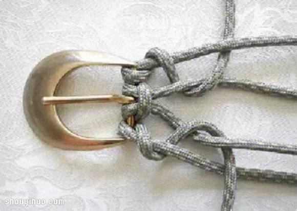自己動手編出一根皮帶的方法步驟圖解教程 -  rpnrmr.com