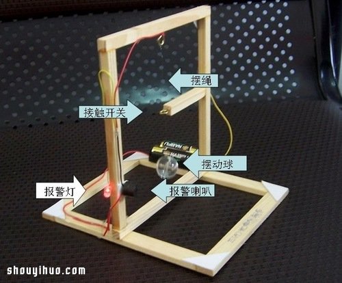 小學生電子小制作：發(fā)聲發(fā)光地震報警器 -  rpnrmr.com
