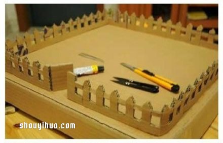 廢棄紙箱制作的房屋模型 想住到里面去么？ -  rpnrmr.com