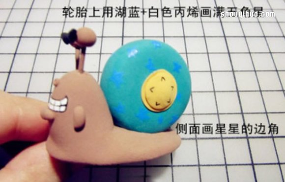 海賊王電話蟲蝸牛粘土制作圖解教程 -  rpnrmr.com