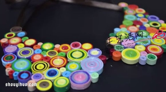 衍紙羽毛項鏈手工DIY制作方法詳細圖解教程 -  rpnrmr.com