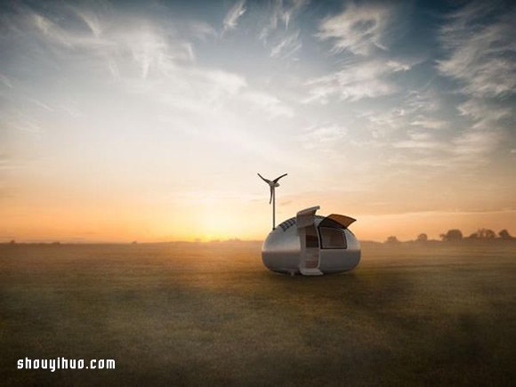 蛋形小屋 Ecocapsule 完全使用再生能源！ -  rpnrmr.com