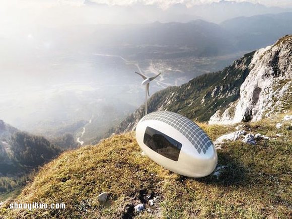 蛋形小屋 Ecocapsule 完全使用再生能源！ -  rpnrmr.com