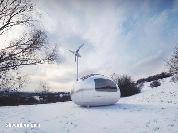 蛋形小屋 Ecocapsule 完全使用再生能源！ -  rpnrmr.com