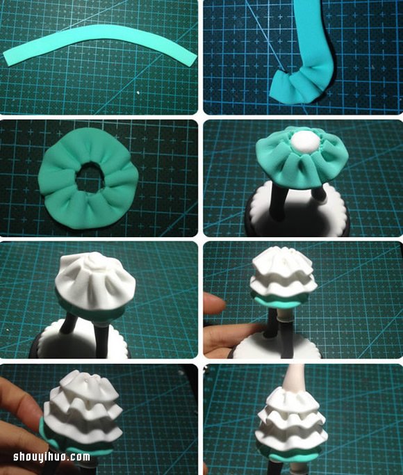女弓箭手超輕粘土DIY手工制作圖解教程 -  rpnrmr.com