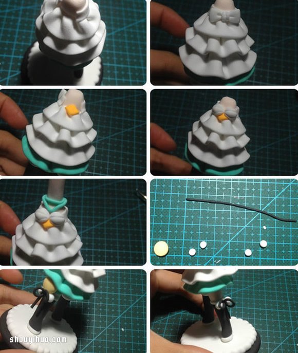 女弓箭手超輕粘土DIY手工制作圖解教程 -  rpnrmr.com