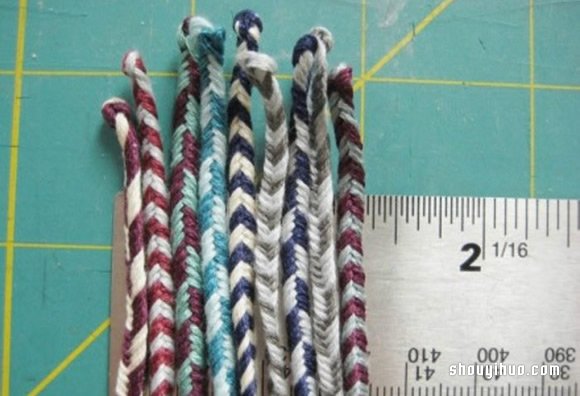 寬版手鐲的編法圖解 組合式寬手鐲制作教程 -  rpnrmr.com
