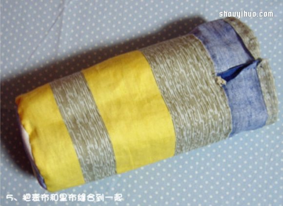 不織布保溫杯收納袋手工制作圖解教程 -  rpnrmr.com