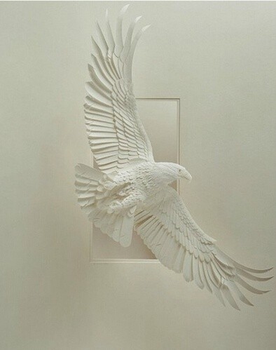 Calvin Nicholls 的創(chuàng)意紙雕藝術(shù)作品欣賞 -  rpnrmr.com